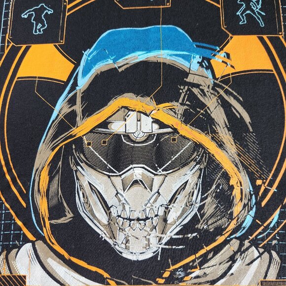 Marvel Avengers Taskmaster Graphic T Shirt Mens LG Black 100% Cotton - Picture 4 of 9